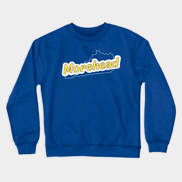 Morehead 1 Crewneck Sweatshirt by LeftHandedTees